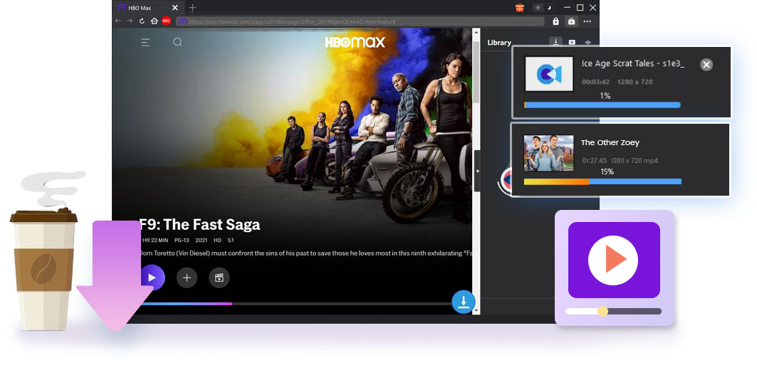 HBO Downloader features