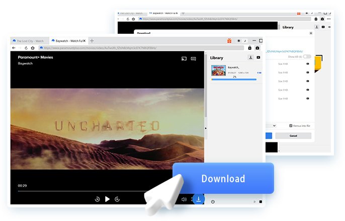 Paramount Plus Downloader Step4